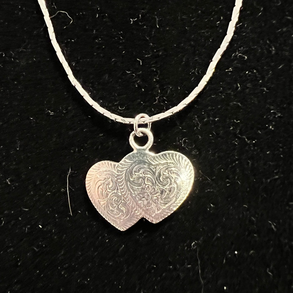 Montana Silversmiths Silver Heart Pendant Necklace